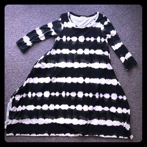 ODDY Dresses - Black and white dress with pockets! ODDY Dresses - Black and white dress with pockets!